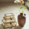 Madam Stoltz Glass and Brass Decorative Trinket Box - RhoolBoxMadam StoltzMadam Stoltz Glass and Brass Decorative Trinket Box