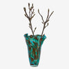 Madam Stoltz Green Blue and Brown Glass Vase - RhoolVaseMadam StoltzMadam Stoltz Green Blue and Brown Glass Vase