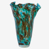 Madam Stoltz Green Blue and Brown Glass Vase - RhoolVaseMadam StoltzMadam Stoltz Green Blue and Brown Glass Vase