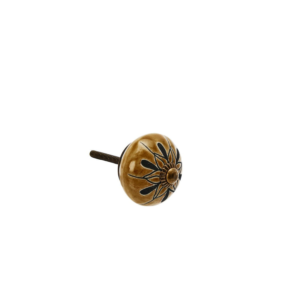 Madam Stoltz Hand Painted Cabinet Knob - RhoolDrawer KnobMadam StoltzMadam Stoltz Hand Painted Cabinet Knob
