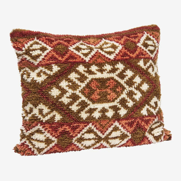 Madam Stoltz Large Woven Wool Cushion Cover - Warm - RhoolCushionMadam StoltzMadam Stoltz Large Woven Wool Cushion Cover - Warm
