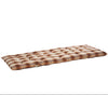 Madam Stoltz - Lounging Mattress/Sofa Topper - Orange Check - 70cm x 180cm - RhoolMattressMadam StoltzMadam Stoltz - Lounging Mattress/Sofa Topper - Orange Check - 70cm x 180cm