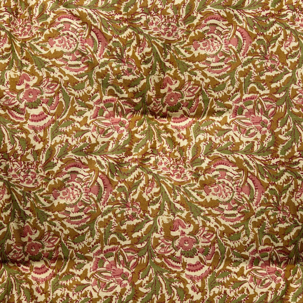 Madam Stoltz Mattress/Chair Cushion - Honey, Rose, Green - 60cm x 100cm - RhoolMattress/CushionMadam StoltzMadam Stoltz Mattress/Chair Cushion - Honey, Rose, Green - 60cm x 100cm