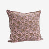 Madam Stoltz Patterned Cotton Cushion Cover - Pink, nougat, grey - RhoolCushionMadam StoltzMadam Stoltz Patterned Cotton Cushion Cover - Pink, nougat, grey