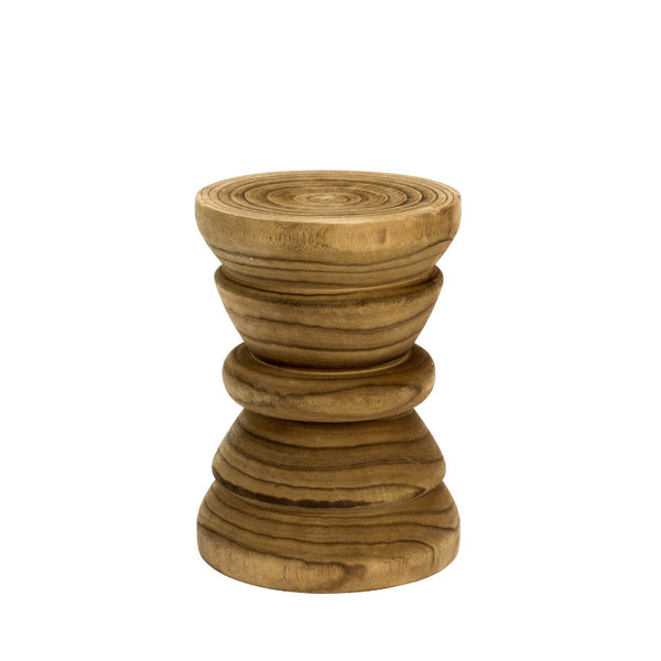Madam Stoltz Paulownia Wood Carved Stool - RhoolStoolMadam StoltzMadam Stoltz Paulownia Wood Carved Stool