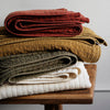 Madam Stoltz Quilted Cotton BedCover - Red Brick - RhoolQuiltMadam StoltzMadam Stoltz Quilted Cotton BedCover - Red Brick