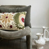 Madam Stoltz Quilted Velvet Rectangular Cushion Cover - Dusty Green - RhoolCushionMadam StoltzMadam Stoltz Quilted Velvet Rectangular Cushion Cover - Dusty Green