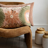 Madam Stoltz Quilted Velvet Rectangular Cushion Cover - Dusty rose - RhoolCushionMadam StoltzMadam Stoltz Quilted Velvet Rectangular Cushion Cover - Dusty rose