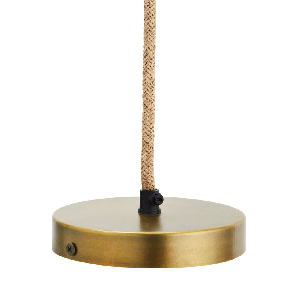 Madam Stoltz Rattan Pendant Light Cream - RhoolPendant LightMadam StoltzMadam Stoltz Rattan Pendant Light Cream