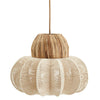 Madam Stoltz Rattan Pendant Light Cream - RhoolPendant LightMadam StoltzMadam Stoltz Rattan Pendant Light Cream