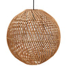 Madam Stoltz Rattan Pendant Light Globe - RhoolPendant LightMadam StoltzMadam Stoltz Rattan Pendant Light Globe