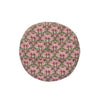 Madam Stoltz - Round Chair Seat Cushion Pad - Pink, green, maroon - RhoolChair & Sofa CushionsMadam StoltzMadam Stoltz - Round Chair Seat Cushion Pad - Pink, green, maroon
