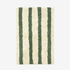 Madam Stoltz Striped Tufted Bath Mat - Green - RhoolBath MattMadam StoltzMadam Stoltz Striped Tufted Bath Mat - Green