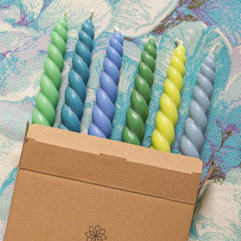 Mixed Set Twisted Candle - Coast - RhoolCandlesIan SnowMixed Set Twisted Candle - Coast