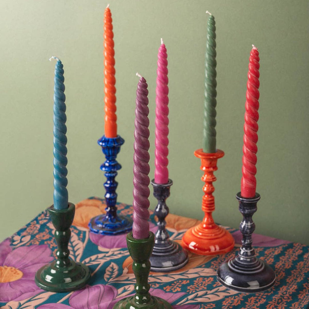 Mixed Set Twisted Candle - Twilight - RhoolCandlesIan SnowMixed Set Twisted Candle - Twilight