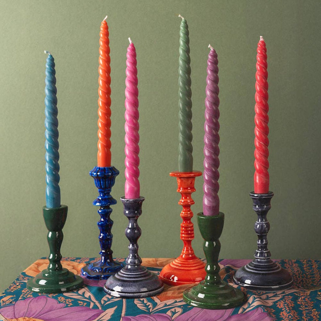 Mixed Set Twisted Candle - Twilight - RhoolCandlesIan SnowMixed Set Twisted Candle - Twilight