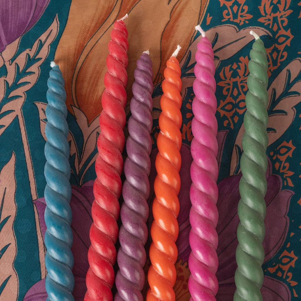 Mixed Set Twisted Candle - Twilight - RhoolCandlesIan SnowMixed Set Twisted Candle - Twilight