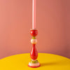 Painted Mangowood Candle Holder - Tall - RhoolCandleholderIan SnowPainted Mangowood Candle Holder - Tall