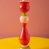 Painted Mangowood Candle Holder - Tall - RhoolCandleholderIan SnowPainted Mangowood Candle Holder - Tall