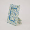 Paper Mirchi Block Printed Photo Frame - Lotus Indigo - RhoolPhoto FramePaper MirchiPaper Mirchi Block Printed Photo Frame - Lotus Indigo