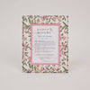 Paper Mirchi Block Printed Photo Frame - Song Birds Blush - RhoolPhoto FramePaper MirchiPaper Mirchi Block Printed Photo Frame - Song Birds Blush