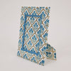 Paper Mirchi Block Printed Photo Frame - Trellis Indigo - RhoolPhoto FramePaper MirchiPaper Mirchi Block Printed Photo Frame - Trellis Indigo