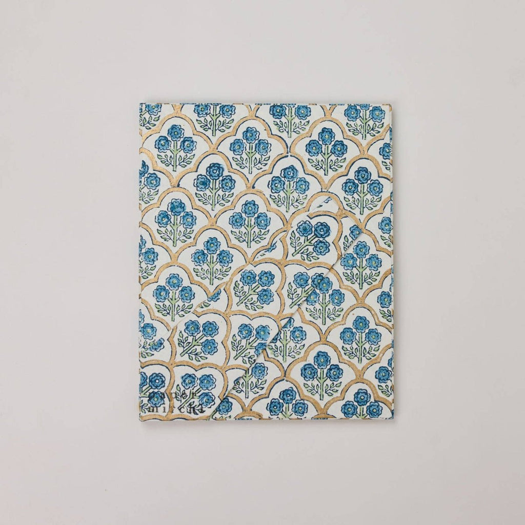 Paper Mirchi Block Printed Photo Frame - Trellis Indigo - RhoolPhoto FramePaper MirchiPaper Mirchi Block Printed Photo Frame - Trellis Indigo
