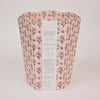 Paper Mirchi Block Printed Waste Paper Basket - Ditsy Floral Blush - RhoolWaste Paper BasketPaper MirchiPaper Mirchi Block Printed Waste Paper Basket - Ditsy Floral Blush