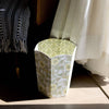 Paper Mirchi Block Printed Waste Paper Basket - Wild Rose Buttercream - RhoolWaste Paper BasketPaper MirchiPaper Mirchi Block Printed Waste Paper Basket - Wild Rose Buttercream