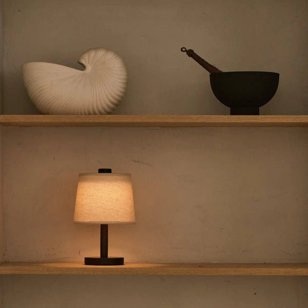 Rechargeable Dimmable Cordless Table Lamp - Dark - RhoolLampCordless LampRechargeable Dimmable Cordless Table Lamp - Dark