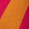 Striped Cotton Bedspread/Large Throw - Fuschia/Yellow - RhoolThrowIan SnowStriped Cotton Bedspread/Large Throw - Fuschia/Yellow