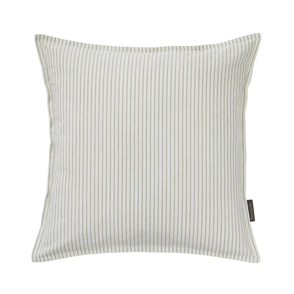 Tan Striped Cushion Cover - RhoolCushionBungalow DKTan Striped Cushion Cover
