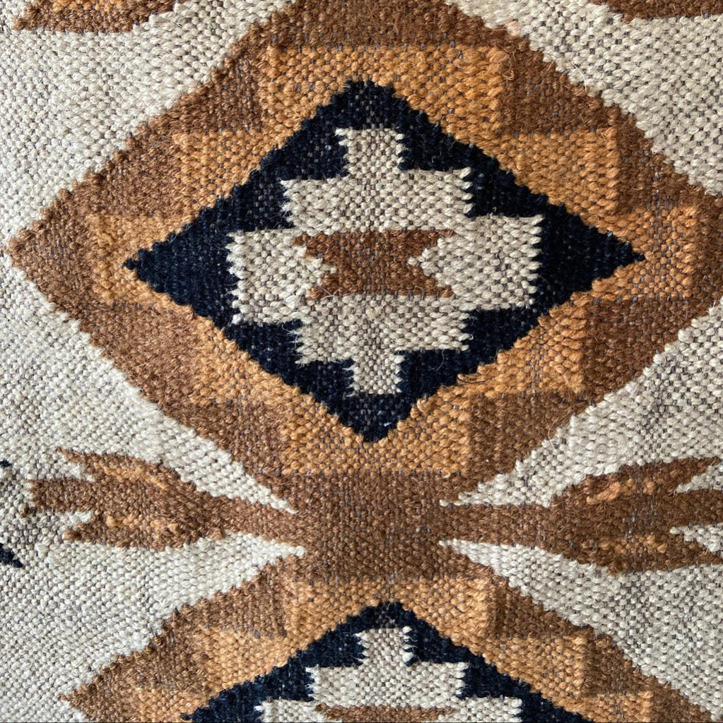 Wool and Jute Kilim Runner - RhoolRugKilimWool and Jute Kilim Runner