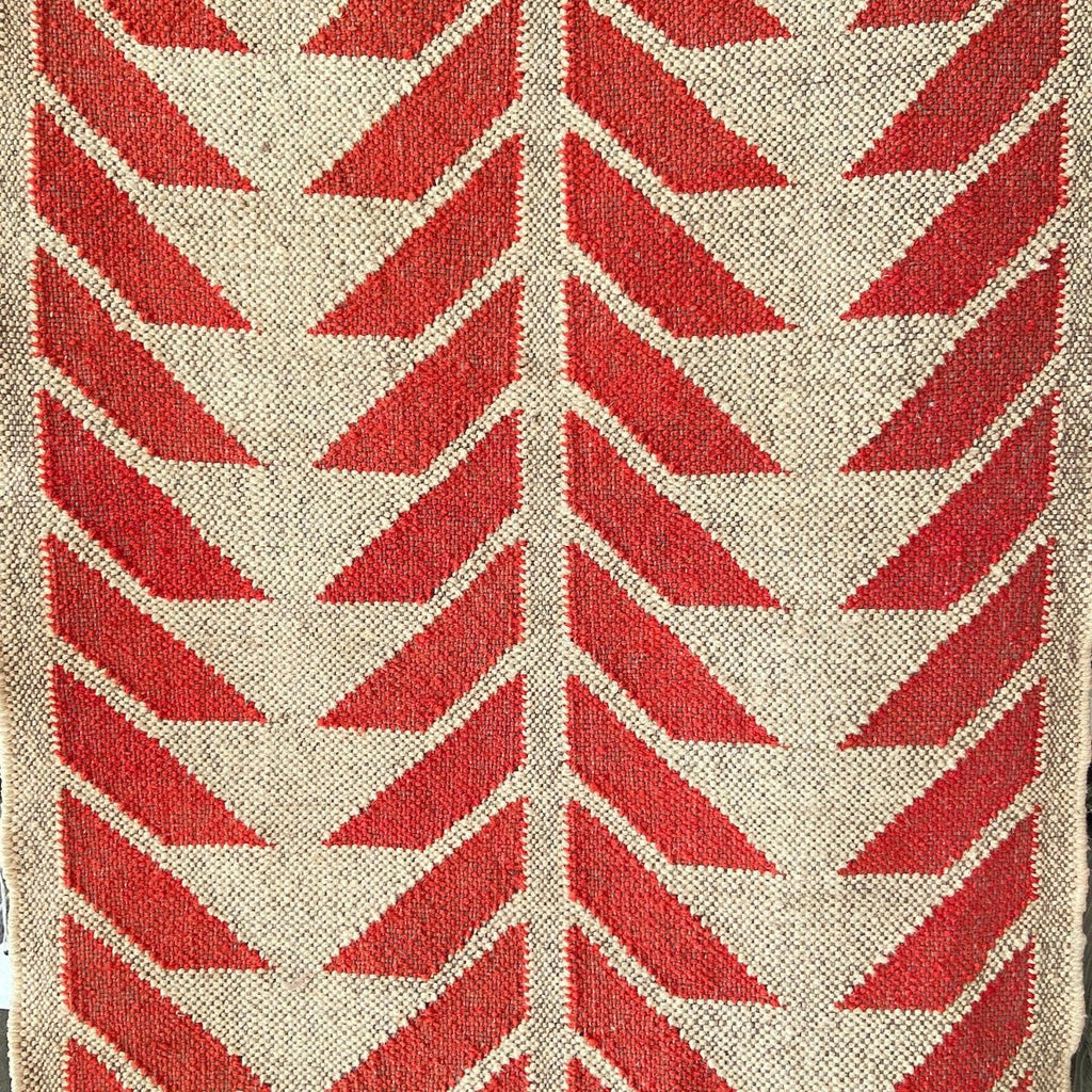 Wool and Jute Kilim Runner - RhoolRugKilimWool and Jute Kilim Runner