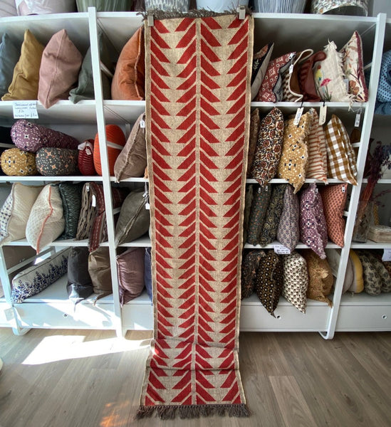 Wool and Jute Kilim Runner - RhoolRugKilimWool and Jute Kilim Runner