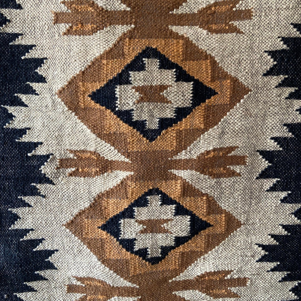 Wool and Jute Kilim Runner - RhoolRugKilimWool and Jute Kilim Runner