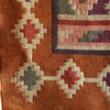 Wool and Jute Rectangular Kilim Rug - RhoolRugKilimWool and Jute Rectangular Kilim Rug