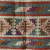 Wool and Jute Rectangular Kilim Rug - RhoolRugKilimWool and Jute Rectangular Kilim Rug