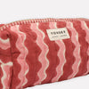 Yonder Organic Cotton Block Printed Wash Bag - Rose/Pink - RhoolWash BagYONDER.Yonder Organic Cotton Block Printed Wash Bag - Rose/Pink