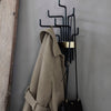 Black and Brass Coat Rack - RhoolCoat & Hat RacksHouse DoctorHouse Doctor Coat & Hat Racks Black and Brass Coat Rack 5707644551312