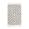 Black and White Tufted Bath Mat - RhoolBath MattMadam StoltzBlack and White Tufted Bath Mat