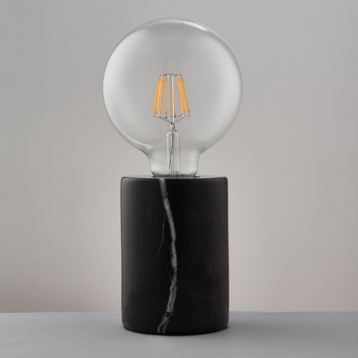Black Marble Table Lamp - RhoolLampRhoolRhool Lamp Black Marble Table Lamp 5016087912384