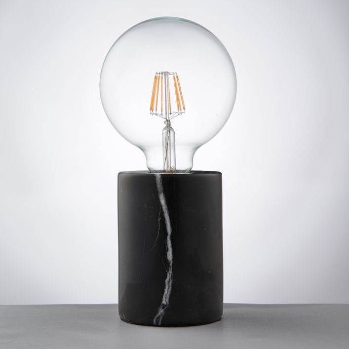 Black Marble Table Lamp - RhoolLampRhoolRhool Lamp Black Marble Table Lamp 5016087912384