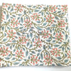 Block Printed Round Tablecloth - Coral/Blue - RhoolTable clothIndian Block PrintBlock Printed Round Tablecloth - Coral/Blue