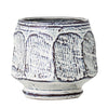 Blue and White hand finished, glazed Plant Pot - RhoolPlant PotsBloomingvilleBloomingville Plant Pots Blue and White hand finished, glazed Plant Pot 5711173249466