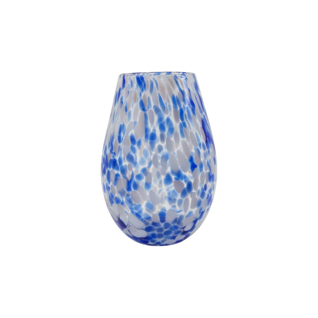 Blue Molten Glass Vase - Large - RhoolVaseHouse DoctorBlue Molten Glass Vase - Large