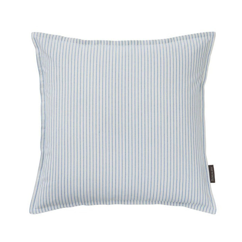 Blue Striped Cushion Cover - RhoolCushionBungalow DKBlue Striped Cushion Cover