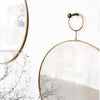 Brass Framed Round Mirror - Medium - RhoolMirrorsHouse DoctorBrass Framed Round Mirror - Medium