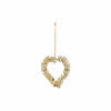 Brass Heart Shaped Leaf Decoration - RhoolBaubleHouse DoctorHouse Doctor Bauble Brass Heart Shaped Leaf Decoration 5707644805750