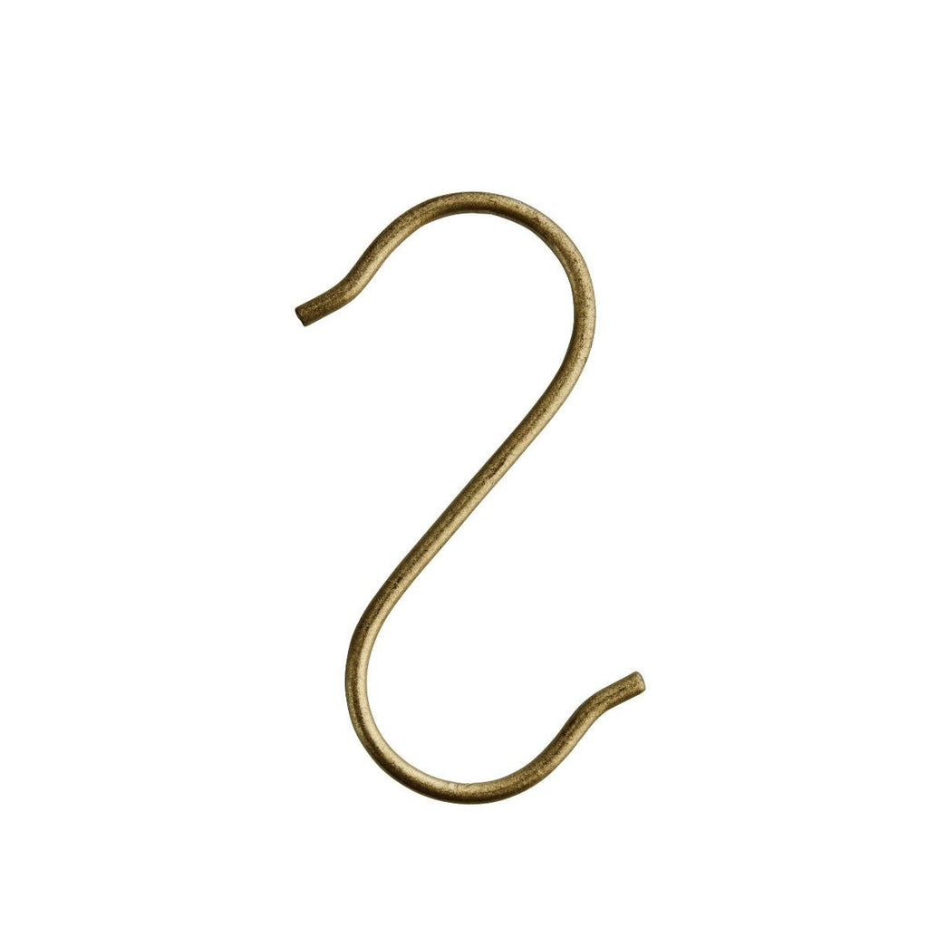 Brass S Hook - RhoolStorage Hooks & RacksMadam StoltzBrass S Hook